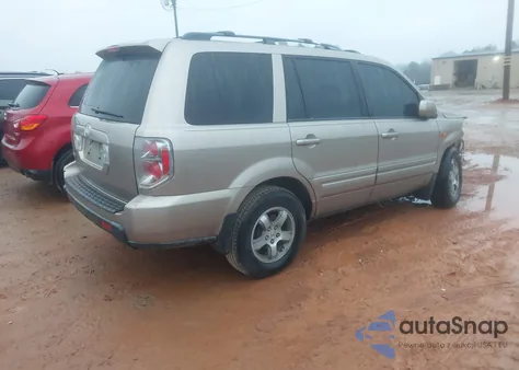 2007 Honda Pilot Ex-L z USA, uszkodzony, nr VIN 5FNYF28587B031649